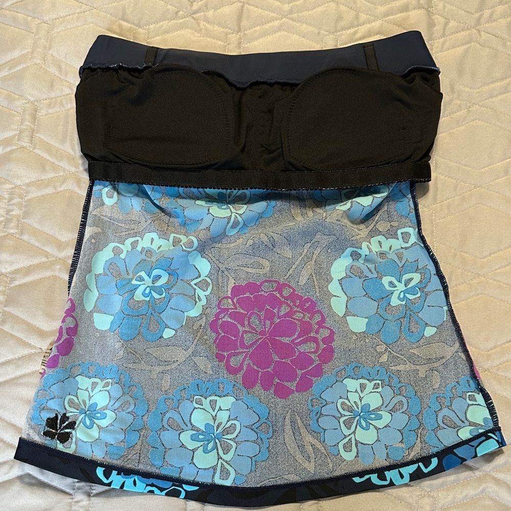 Sz M⭐️5 Piece Swim Bundle:3 Bandeau Tankinis 2 Coverups. Excellent New Condition - Picture 9 of 11